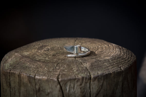 Nail Ring - Sterling Silver