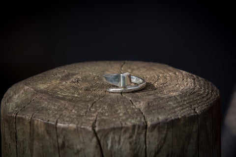 Nail Ring - Sterling Silver